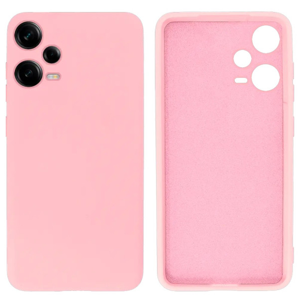 Силиконовый чехол для Xiaomi Redmi Note 12 Pro 5G Silicone Case Full Light Pink