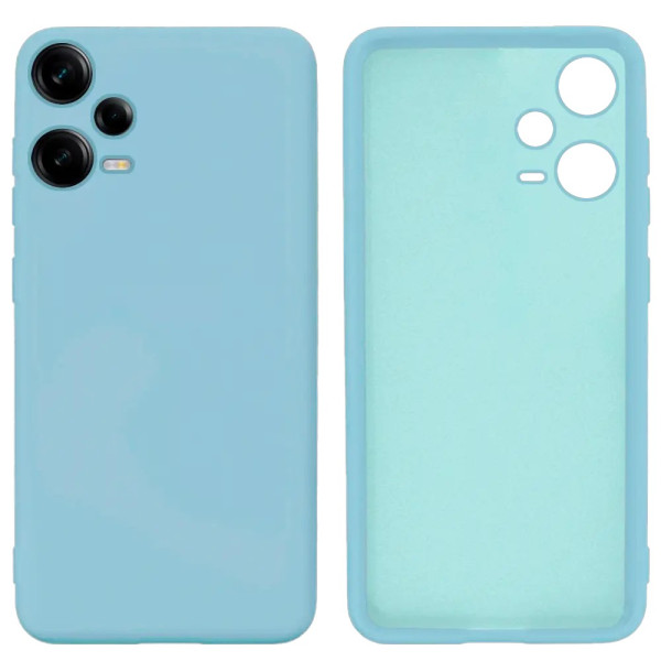Силіконовий чохол для Xiaomi Redmi Note 12 Pro 5G Silicone Case Full Sky Blue