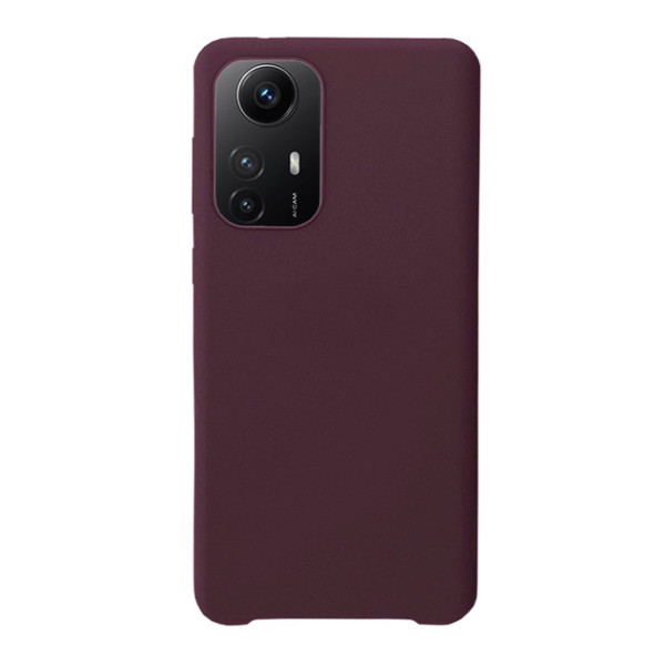 Силіконовий чохол для Xiaomi Redmi Note 12S Silicone Case Full Marsala