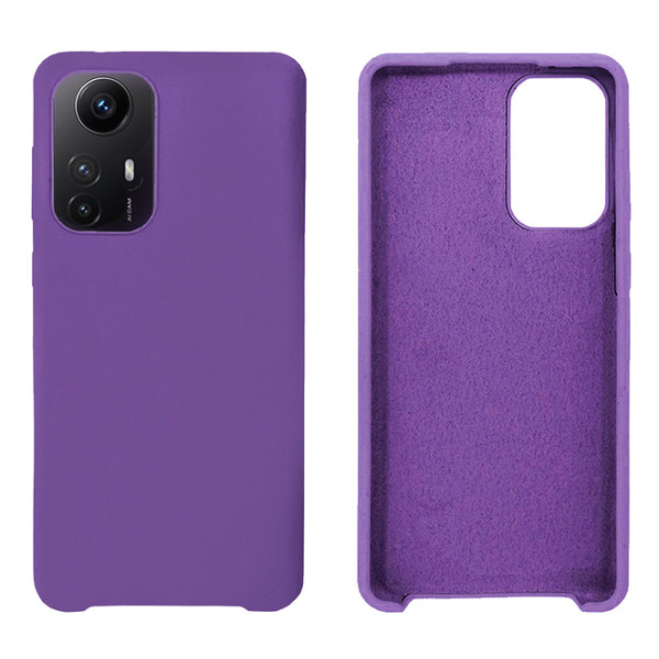 Силіконовий чохол для Xiaomi Redmi Note 12S Silicone Case Full Purple