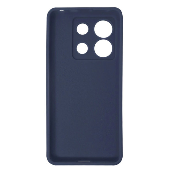 Силиконовый чехол для Xiaomi Redmi Note 13 4G Silicone Case Full Dark Blue