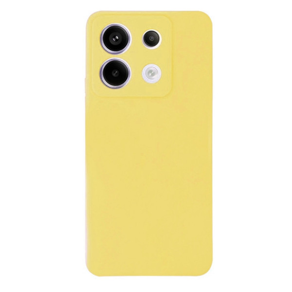 Силиконовый чехол для Xiaomi Redmi Note 13 4G Silicone Case Full Lemonade