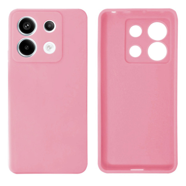 Силіконовий чохол для Xiaomi Redmi Note 13 4G Silicone Case Full Light Pink