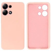 Силиконовый чехол для Xiaomi Redmi Note 13 4G Silicone Case Full Pink Sand