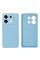 Силиконовый чехол для Xiaomi Redmi Note 13 4G Silicone Case Full Sky Blue