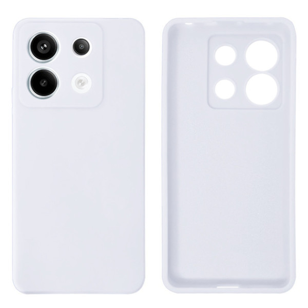 Силиконовый чехол для Xiaomi Redmi Note 13 4G Silicone Case Full White