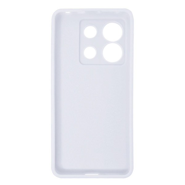 Силиконовый чехол для Xiaomi Redmi Note 13 4G Silicone Case Full White