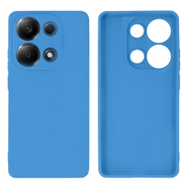 Силіконовий чохол для Xiaomi Redmi Note 13 Pro 4G/ Poco M6 Pro Silicone Case Full Blue Horizon