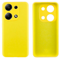 Силиконовый чехол для Xiaomi Redmi Note 13 Pro 4G/ Poco M6 Pro Silicone Case Full Lemonade