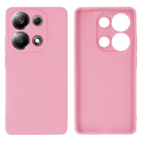 Силиконовый чехол для Xiaomi Redmi Note 13 Pro 4G/ Poco M6 Pro Silicone Case Full Light Pink