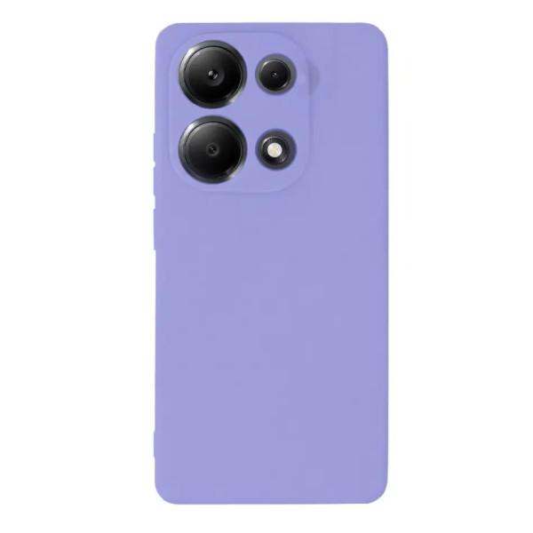 Силіконовий чохол для Xiaomi Redmi Note 13 Pro 4G/ Poco M6 Pro Silicone Case Full Light Purple