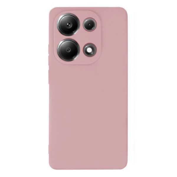 Силіконовий чохол для Xiaomi Redmi Note 13 Pro 4G/ Poco M6 Pro Silicone Case Full Pink Sand