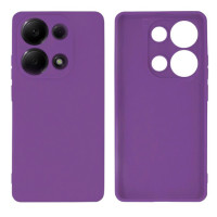 Силіконовий чохол для Xiaomi Redmi Note 13 Pro 4G/ Poco M6 Pro Silicone Case Full Purple