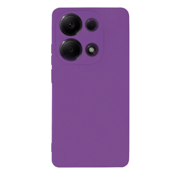 Силіконовий чохол для Xiaomi Redmi Note 13 Pro 4G/Poco M6 Pro Silicone Case Full Purple