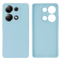 Силиконовый чехол для Xiaomi Redmi Note 13 Pro 4G/ Poco M6 Pro Silicone Case Full Sky Blue