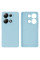 Силиконовый чехол для Xiaomi Redmi Note 13 Pro 4G/Poco M6 Pro Silicone Case Full Sky Blue
