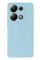 Силиконовый чехол для Xiaomi Redmi Note 13 Pro 4G/Poco M6 Pro Silicone Case Full Sky Blue