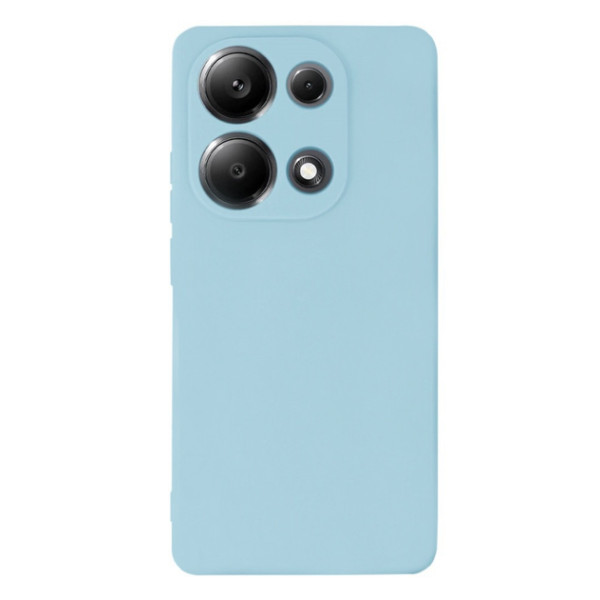 Силиконовый чехол для Xiaomi Redmi Note 13 Pro 4G/Poco M6 Pro Silicone Case Full Sky Blue