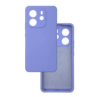Силиконовый чехол для Xiaomi Redmi Note 14 4G Silicone Case Full Light Purple