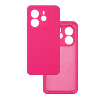 Силіконовий чохол для Xiaomi Redmi Note 14 4G Silicone Case Full Raspberry Red