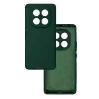 Силіконовий чохол для Xiaomi Redmi Note 14 Pro 4G Silicone Case Full Forest Green