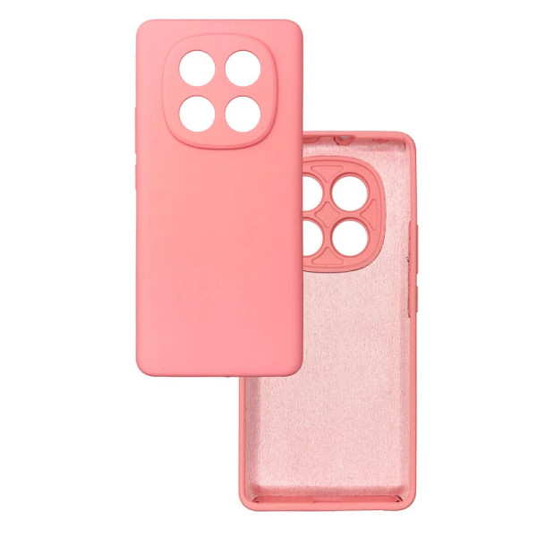 Силиконовый чехол для Xiaomi Redmi Note 14 Pro 4G Silicone Case Full Light Pink
