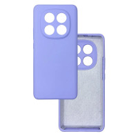 Силиконовый чехол для Xiaomi Redmi Note 14 Pro 4G Silicone Case Full Light Purple
