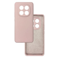 Силиконовый чехол для Xiaomi Redmi Note 14 Pro 4G Silicone Case Full Pink Sand