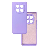 Силиконовый чехол для Xiaomi Redmi Note 14 Pro 5G Silicone Case Full Light Purple