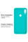 Силиконовый чехол для Xiaomi Redmi Note 7/ Note 7 Pro Silicone Case Sea Blue
