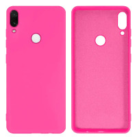 Силиконовый чехол для Xiaomi Redmi Note 7/ Note 7 Pro Silicone Case Shiny Pink