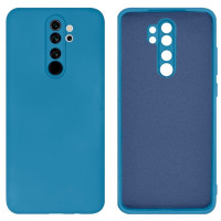 Силиконовый чехол для Xiaomi Redmi Note 8 Pro Silicone Case Azure