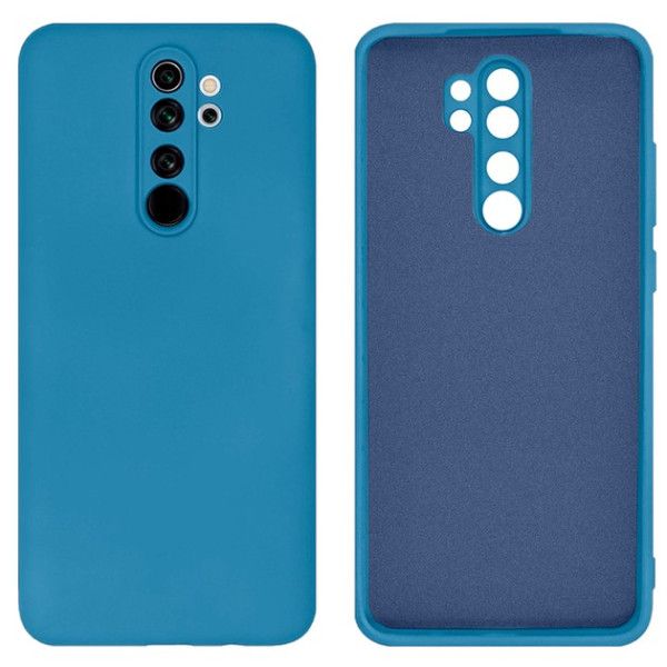 Силіконовий чохол для Xiaomi Redmi Note 8 Pro Silicone Case Azure