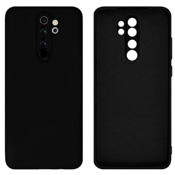 Силіконовий чохол для Xiaomi Redmi Note 8 Pro Silicone Case Black