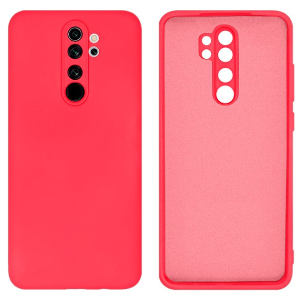 Силиконовый чехол для Xiaomi Redmi Note 8 Pro Silicone Case Coral