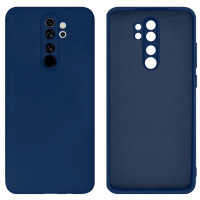 Силиконовый чехол для Xiaomi Redmi Note 8 Pro Silicone Case Dark Blue