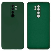 Силиконовый чехол для Xiaomi Redmi Note 8 Pro Silicone Case Forest Green