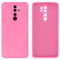Силіконовий чохол для Xiaomi Redmi Note 8 Pro Silicone Case Light Pink