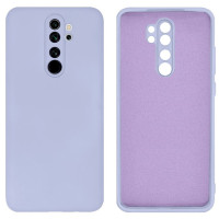 Силіконовий чохол для Xiaomi Redmi Note 8 Pro Silicone Case Light Purple