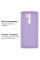 Силиконовый чехол для Xiaomi Redmi Note 8 Pro Silicone Case Light Purple