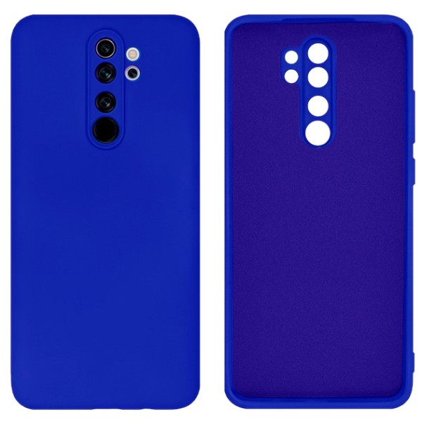 Силіконовий чохол для Xiaomi Redmi Note 8 Pro Silicone Case Neon Blue