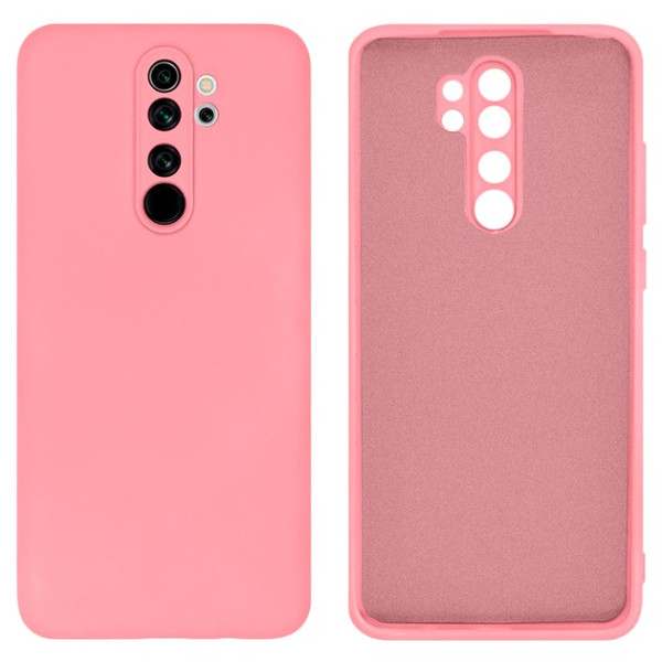 Силиконовый чехол для Xiaomi Redmi Note 8 Pro Silicone Case Pink