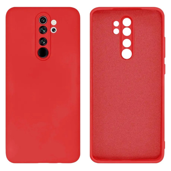 Силіконовий чохол для Xiaomi Redmi Note 8 Pro Silicone Case Red