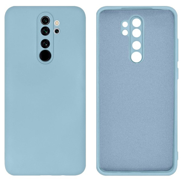 Силиконовый чехол для Xiaomi Redmi Note 8 Pro Silicone Case Sky Blue