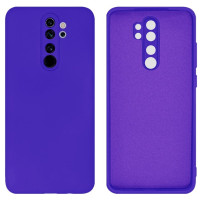 Силиконовый чехол для Xiaomi Redmi Note 8 Pro Silicone Case Ultraviolet