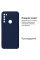 Силиконовый чехол для Xiaomi Redmi Note 8 Silicone Case Dark Blue
