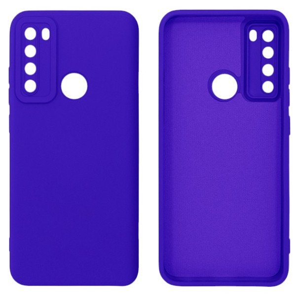 Силиконовый чехол для Xiaomi Redmi Note 8 Silicone Case Ultraviolet