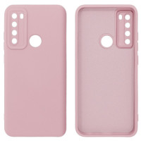 Силиконовый чехол для Xiaomi Redmi Note 8T Silicone Case Pink Sand