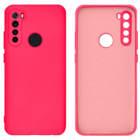 Силіконовий чохол для Xiaomi Redmi Note 8T Silicone Case Shiny Pink