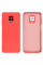 Силиконовый чехол для Xiaomi Redmi Note 9 Pro/ Note 9S Silicone Case Full Coral